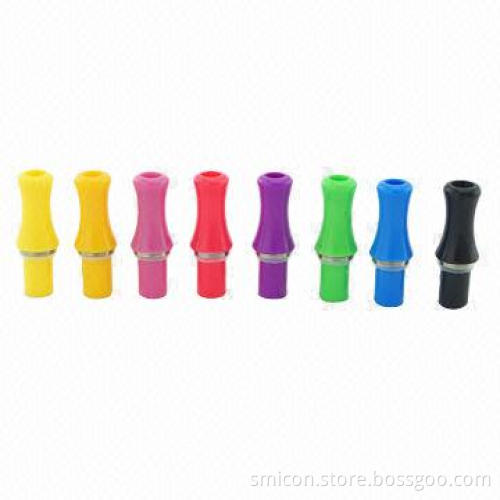 CE4 transparent drip tips, round and flat shapes are available